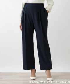 Leilian PLUS HOUSE / レリアンプラスハウス その他パンツ | フロントタックパンツ