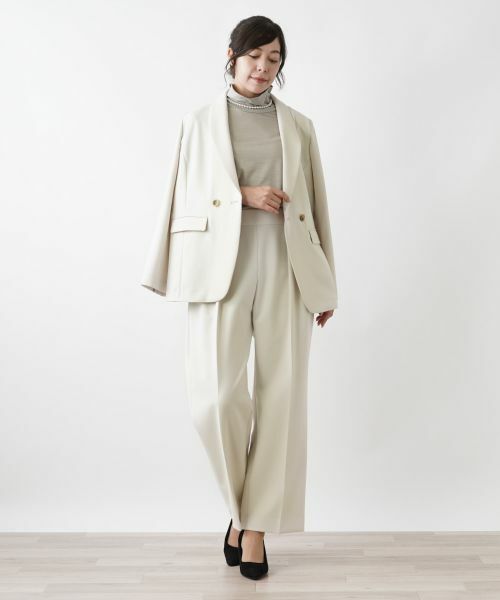 Leilian PLUS HOUSE / レリアンプラスハウス その他パンツ | フロントタックパンツ | 詳細4