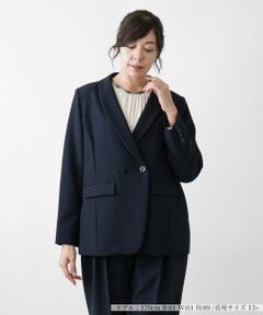 Leilian PLUS HOUSE / レリアンプラスハウス テーラードジャケット | ショールカラージャケット