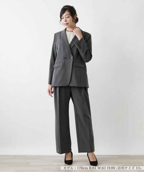 Leilian PLUS HOUSE / レリアンプラスハウス テーラードジャケット | ショールカラージャケット | 詳細9