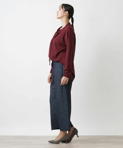 Leilian PLUS HOUSE / レリアンプラスハウス カットソー | ボウタイカットソー | 詳細11