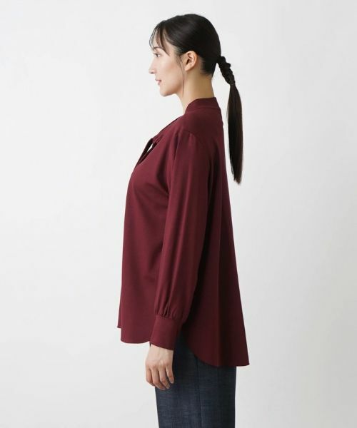 Leilian PLUS HOUSE / レリアンプラスハウス カットソー | ボウタイカットソー | 詳細14