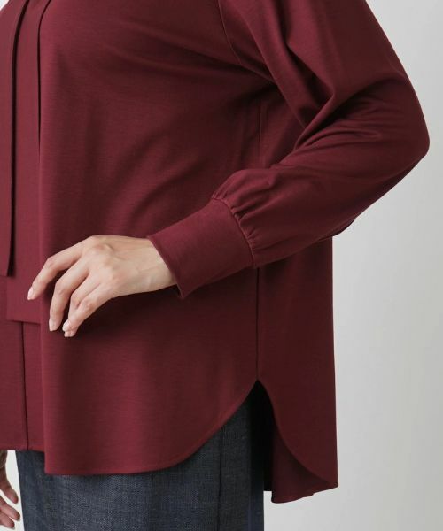 Leilian PLUS HOUSE / レリアンプラスハウス カットソー | ボウタイカットソー | 詳細18