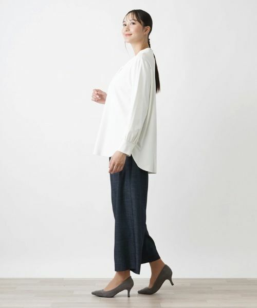 Leilian PLUS HOUSE / レリアンプラスハウス カットソー | ボウタイカットソー | 詳細2