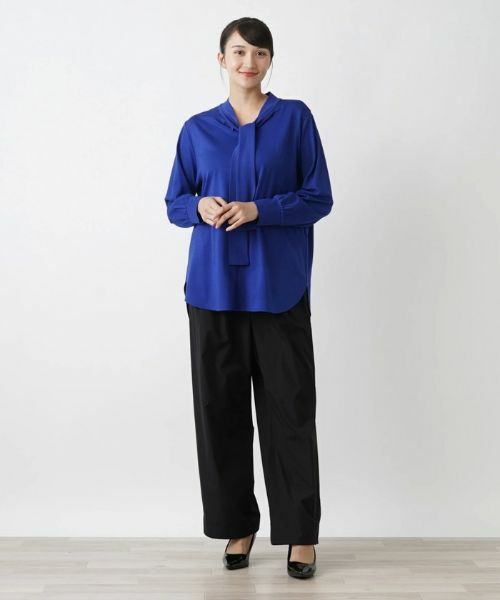 Leilian PLUS HOUSE / レリアンプラスハウス カットソー | ボウタイカットソー | 詳細4