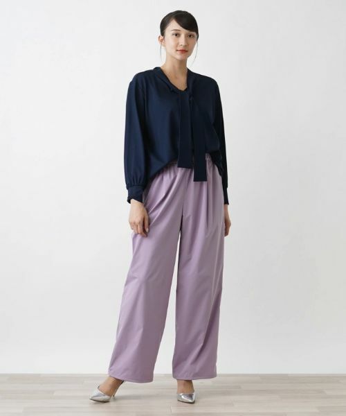 Leilian PLUS HOUSE / レリアンプラスハウス カットソー | ボウタイカットソー | 詳細7