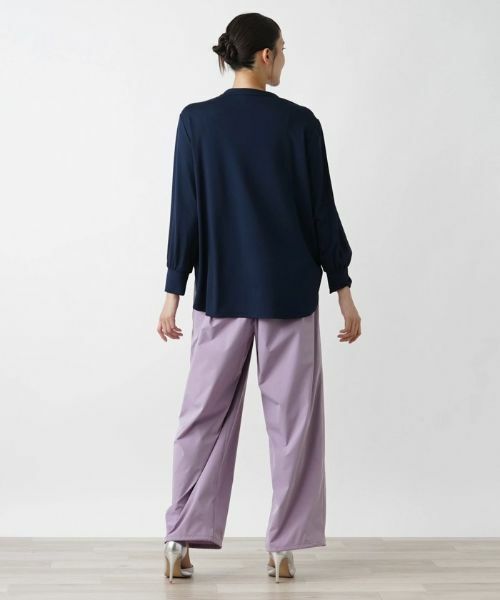 Leilian PLUS HOUSE / レリアンプラスハウス カットソー | ボウタイカットソー | 詳細9