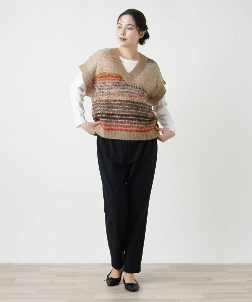 Leilian PLUS HOUSE / レリアンプラスハウス テーラードジャケット | ニットベスト | 詳細13