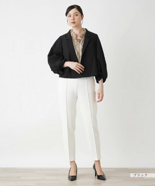 Leilian PLUS HOUSE / レリアンプラスハウス テーラードジャケット | バルーンスリーブジャケット | 詳細4