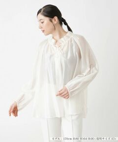 Leilian PLUS HOUSE / レリアンプラスハウス シャツ・ブラウス | ブラウス【NEMIKA】