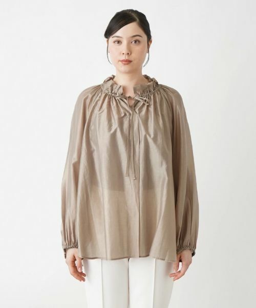 Leilian PLUS HOUSE / レリアンプラスハウス シャツ・ブラウス | ブラウス【NEMIKA】 | 詳細7