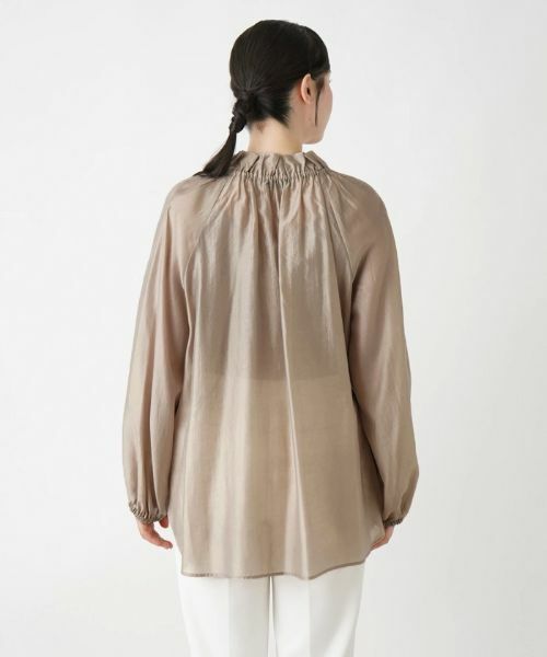 Leilian PLUS HOUSE / レリアンプラスハウス シャツ・ブラウス | ブラウス【NEMIKA】 | 詳細9