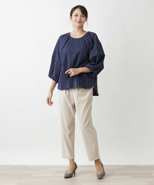 Leilian PLUS HOUSE / レリアンプラスハウス シャツ・ブラウス | オーバーブラウス【NEMIKA】 | 詳細1