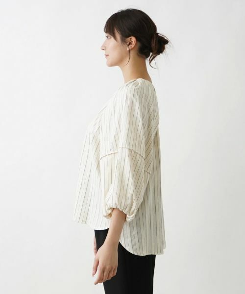 Leilian PLUS HOUSE / レリアンプラスハウス シャツ・ブラウス | オーバーブラウス【NEMIKA】 | 詳細8