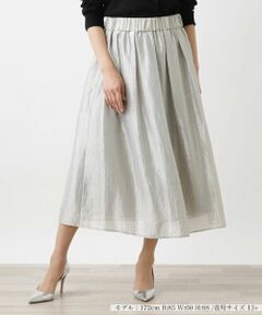 Leilian PLUS HOUSE / レリアンプラスハウス ミニ・ひざ丈スカート | フレアスカート