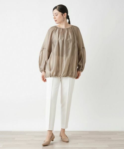 Leilian PLUS HOUSE / レリアンプラスハウス シャツ・ブラウス | ブラウス【NEMIKA】 | 詳細1