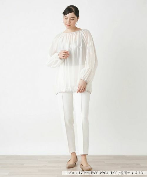 Leilian PLUS HOUSE / レリアンプラスハウス シャツ・ブラウス | ブラウス【NEMIKA】 | 詳細4