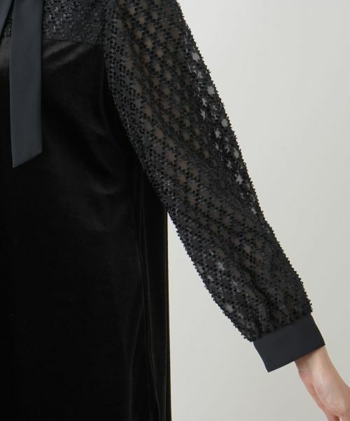 Leilian PLUS HOUSE / レリアンプラスハウス シャツ・ブラウス | 切替ボウタイブラウス【セレモニー】 | 詳細12