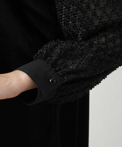 Leilian PLUS HOUSE / レリアンプラスハウス シャツ・ブラウス | 切替ボウタイブラウス【セレモニー】 | 詳細13