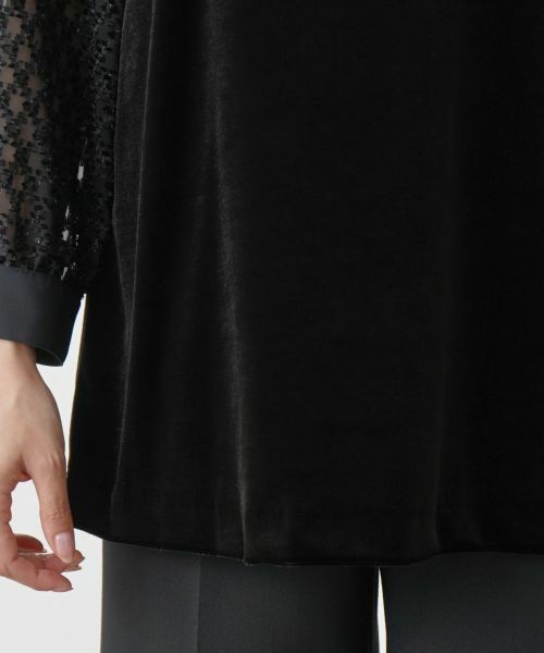 Leilian PLUS HOUSE / レリアンプラスハウス シャツ・ブラウス | 切替ボウタイブラウス【セレモニー】 | 詳細14