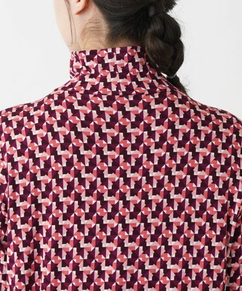 Leilian PLUS HOUSE / レリアンプラスハウス カットソー | プリントハイネックカットソー | 詳細16