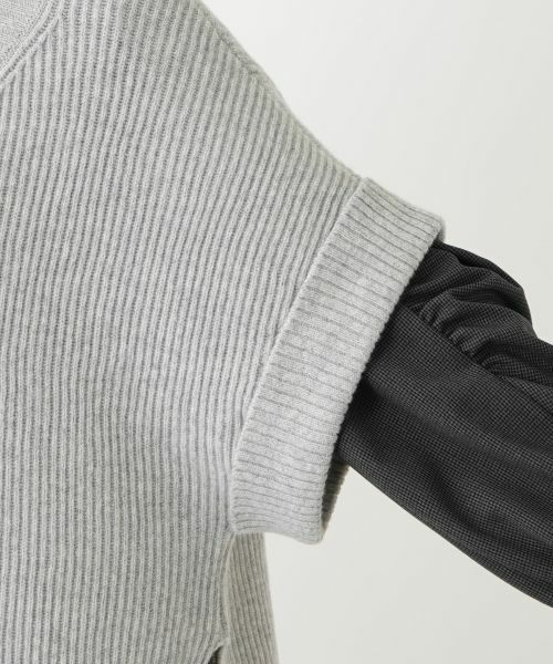 Leilian PLUS HOUSE / レリアンプラスハウス ニット・セーター | Vネックニットベスト | 詳細13