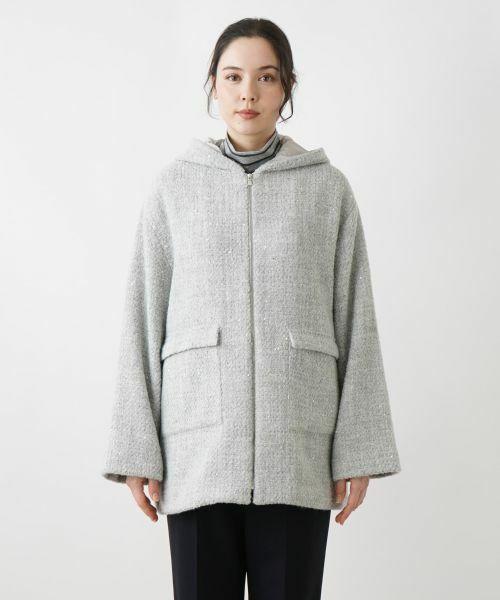 Leilian PLUS HOUSE / レリアンプラスハウス その他アウター | フーディージャケット【LE TRICOT PERUGIA】 | 詳細4