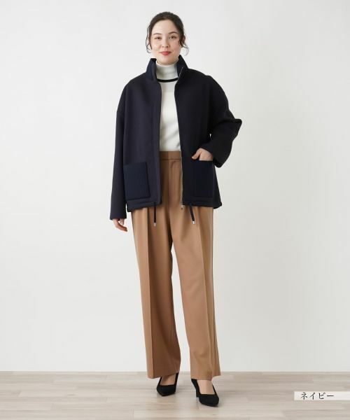 Leilian PLUS HOUSE / レリアンプラスハウス その他アウター | スタンドカラージャケット | 詳細1