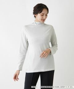 Leilian PLUS HOUSE / レリアンプラスハウス カットソー | ハイネックカットソー