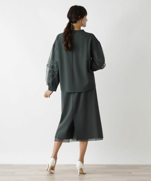 Leilian PLUS HOUSE / レリアンプラスハウス シャツ・ブラウス | ボリュームスリーブプルオーバー | 詳細12