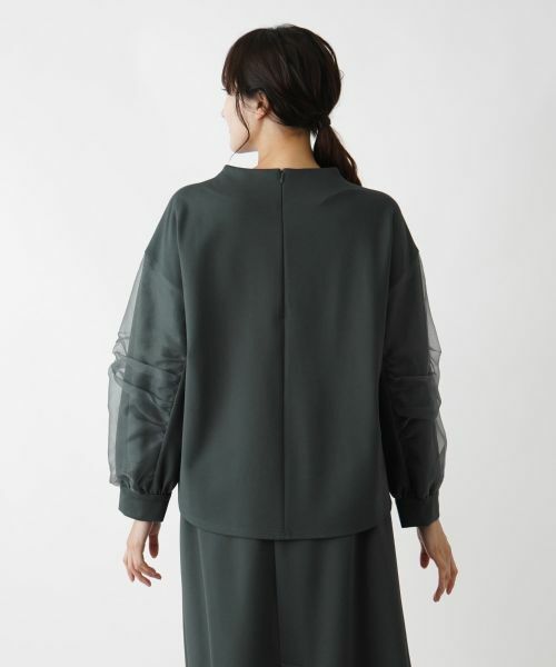 Leilian PLUS HOUSE / レリアンプラスハウス シャツ・ブラウス | ボリュームスリーブプルオーバー | 詳細15