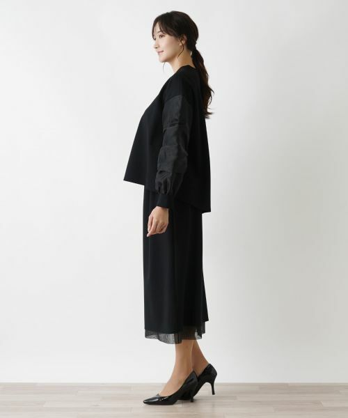 Leilian PLUS HOUSE / レリアンプラスハウス シャツ・ブラウス | ボリュームスリーブプルオーバー | 詳細2