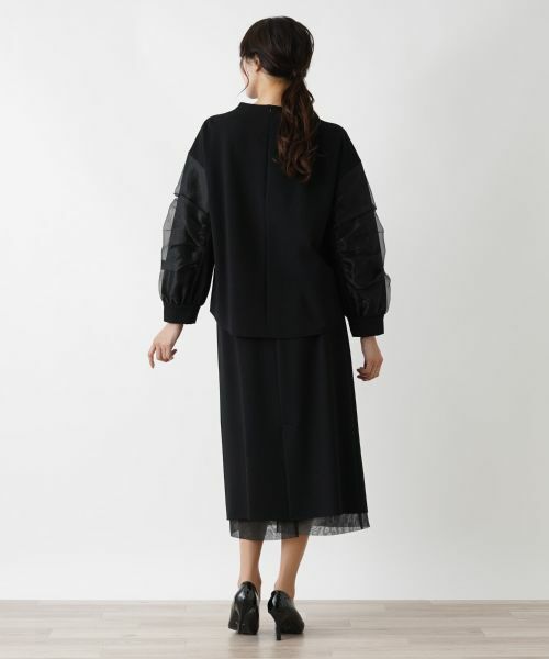 Leilian PLUS HOUSE / レリアンプラスハウス シャツ・ブラウス | ボリュームスリーブプルオーバー | 詳細3