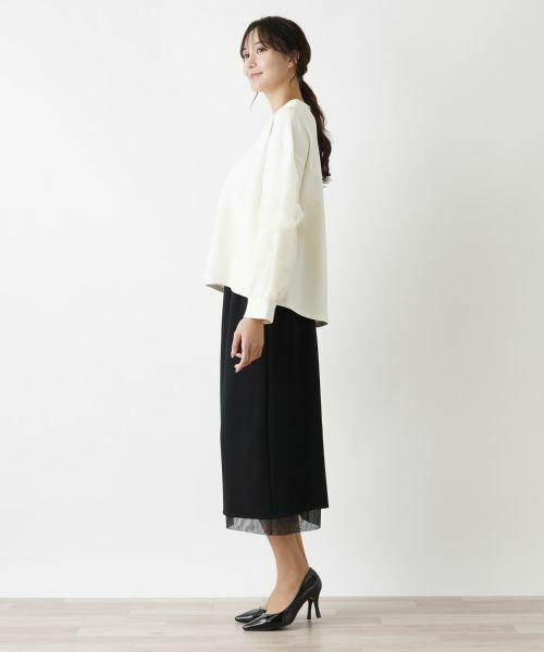 Leilian PLUS HOUSE / レリアンプラスハウス シャツ・ブラウス | ボリュームスリーブプルオーバー | 詳細5