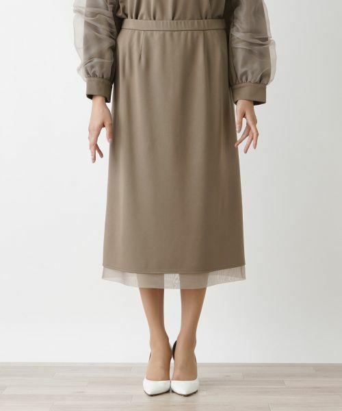 Leilian PLUS HOUSE / レリアンプラスハウス ミニ・ひざ丈スカート | スカート | 詳細10