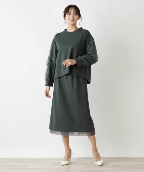 Leilian PLUS HOUSE / レリアンプラスハウス ミニ・ひざ丈スカート | スカート | 詳細4