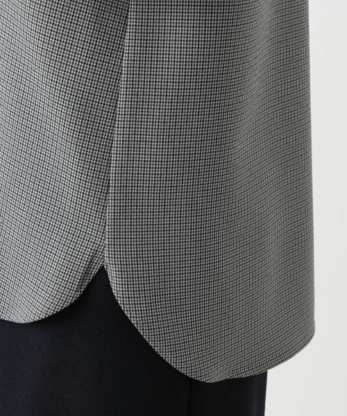 Leilian PLUS HOUSE / レリアンプラスハウス シャツ・ブラウス | 千鳥格子柄プルオーバーブラウス【BOURGE】 | 詳細18