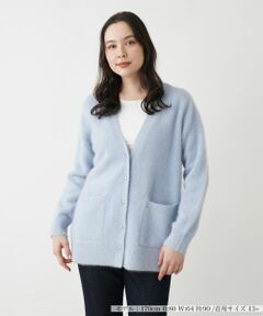 Leilian PLUS HOUSE / レリアンプラスハウス カーディガン・ボレロ | Vネックカーディガン