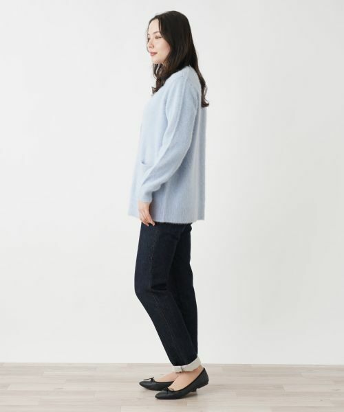 Leilian PLUS HOUSE / レリアンプラスハウス カーディガン・ボレロ | Vネックカーディガン | 詳細2