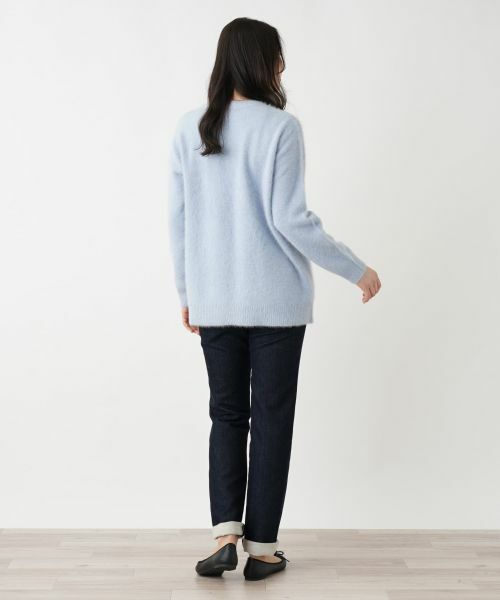 Leilian PLUS HOUSE / レリアンプラスハウス カーディガン・ボレロ | Vネックカーディガン | 詳細3