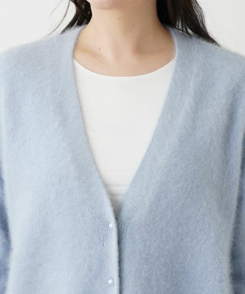 Leilian PLUS HOUSE / レリアンプラスハウス カーディガン・ボレロ | Vネックカーディガン | 詳細7