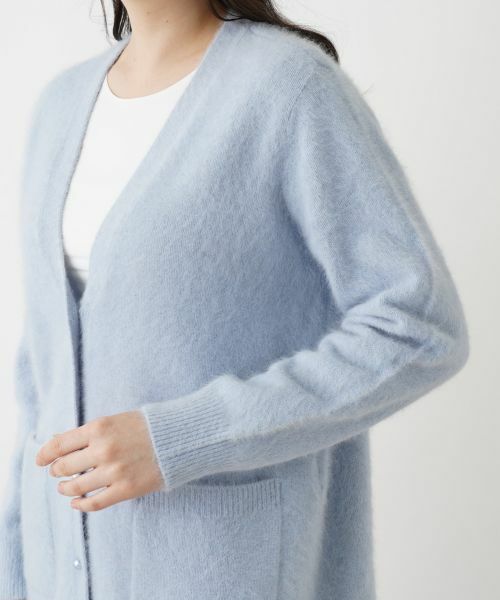 Leilian PLUS HOUSE / レリアンプラスハウス カーディガン・ボレロ | Vネックカーディガン | 詳細9