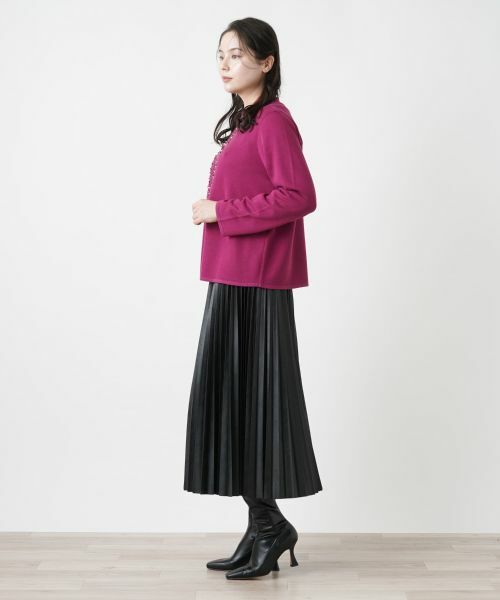 Leilian PLUS HOUSE / レリアンプラスハウス カーディガン・ボレロ | 【店舗人気】ビジューカーディガン | 詳細6