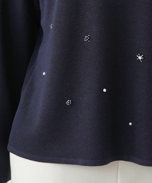 Leilian PLUS HOUSE / レリアンプラスハウス ニット・セーター | 【店舗人気】ビジューニット | 詳細10