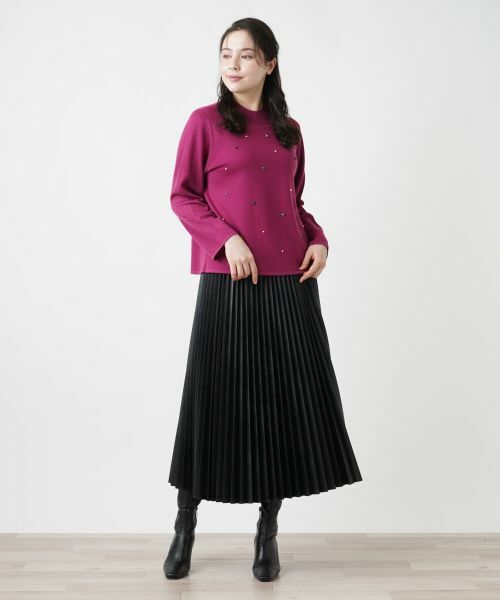 Leilian PLUS HOUSE / レリアンプラスハウス ニット・セーター | 【店舗人気】ビジューニット | 詳細13