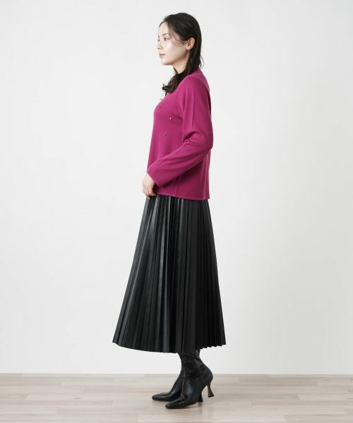 Leilian PLUS HOUSE / レリアンプラスハウス ニット・セーター | 【店舗人気】ビジューニット | 詳細14