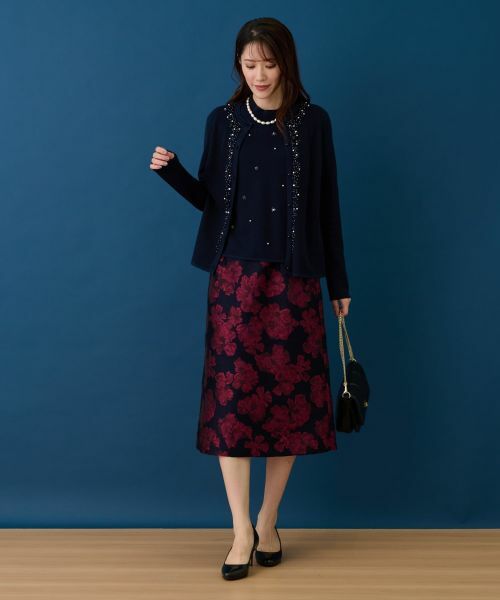 Leilian PLUS HOUSE / レリアンプラスハウス ニット・セーター | 【店舗人気】ビジューニット | 詳細17