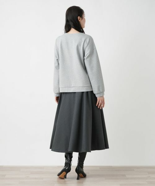 Leilian PLUS HOUSE / レリアンプラスハウス カットソー | ラウンドネックニット | 詳細3