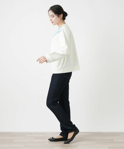 Leilian PLUS HOUSE / レリアンプラスハウス カットソー | ラウンドネックニット | 詳細6