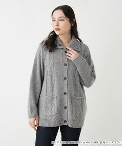 Leilian PLUS HOUSE / レリアンプラスハウス カーディガン・ボレロ | 【店舗人気】カシミヤニットカーディガン